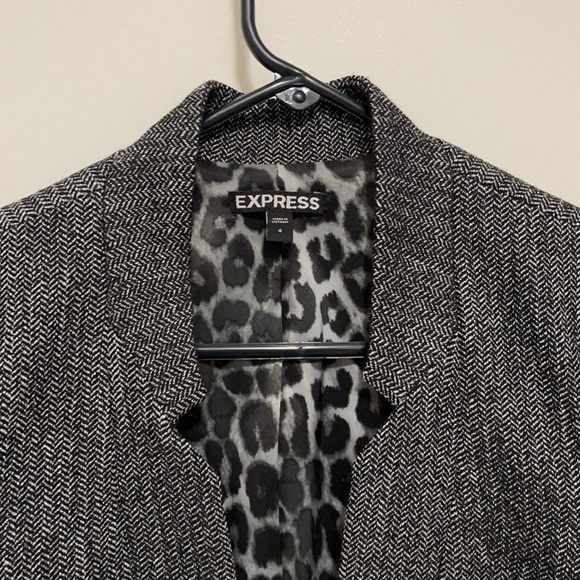 Express cropped blazer - Picture 3 of 8